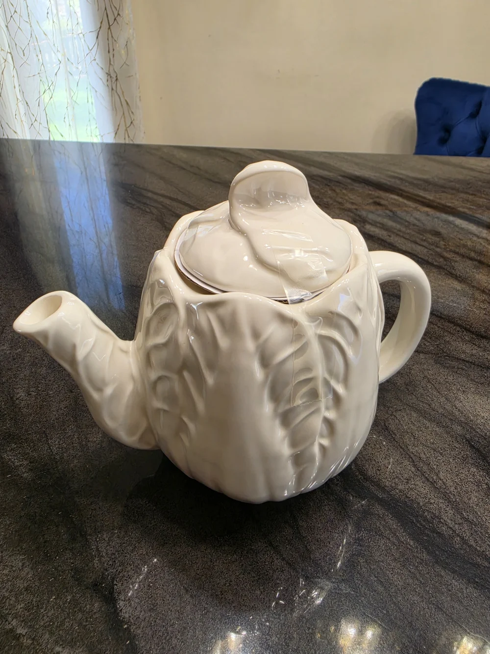 Threshold 34 fl oz Stoneware Radicchio white cabbage Teapot  Target Easter 2026